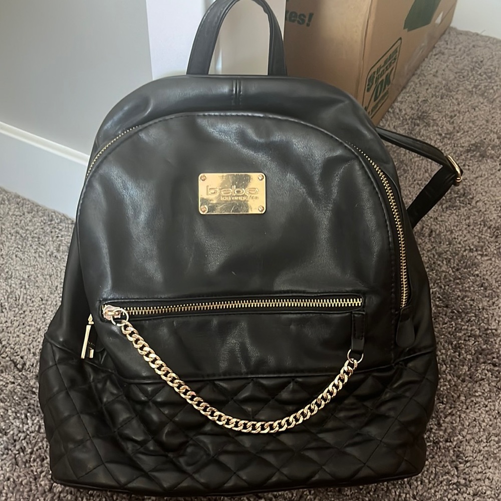 Black bebe Backpack